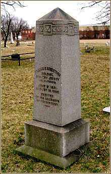 Obelisk grave stone